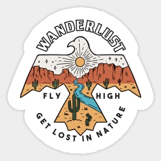 Desert Wanderlust Sticker